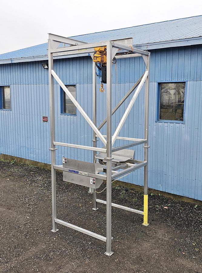 Used ****Metcalfe Auctions Mississauga - Lot 112 Hapman bulk bag unloader