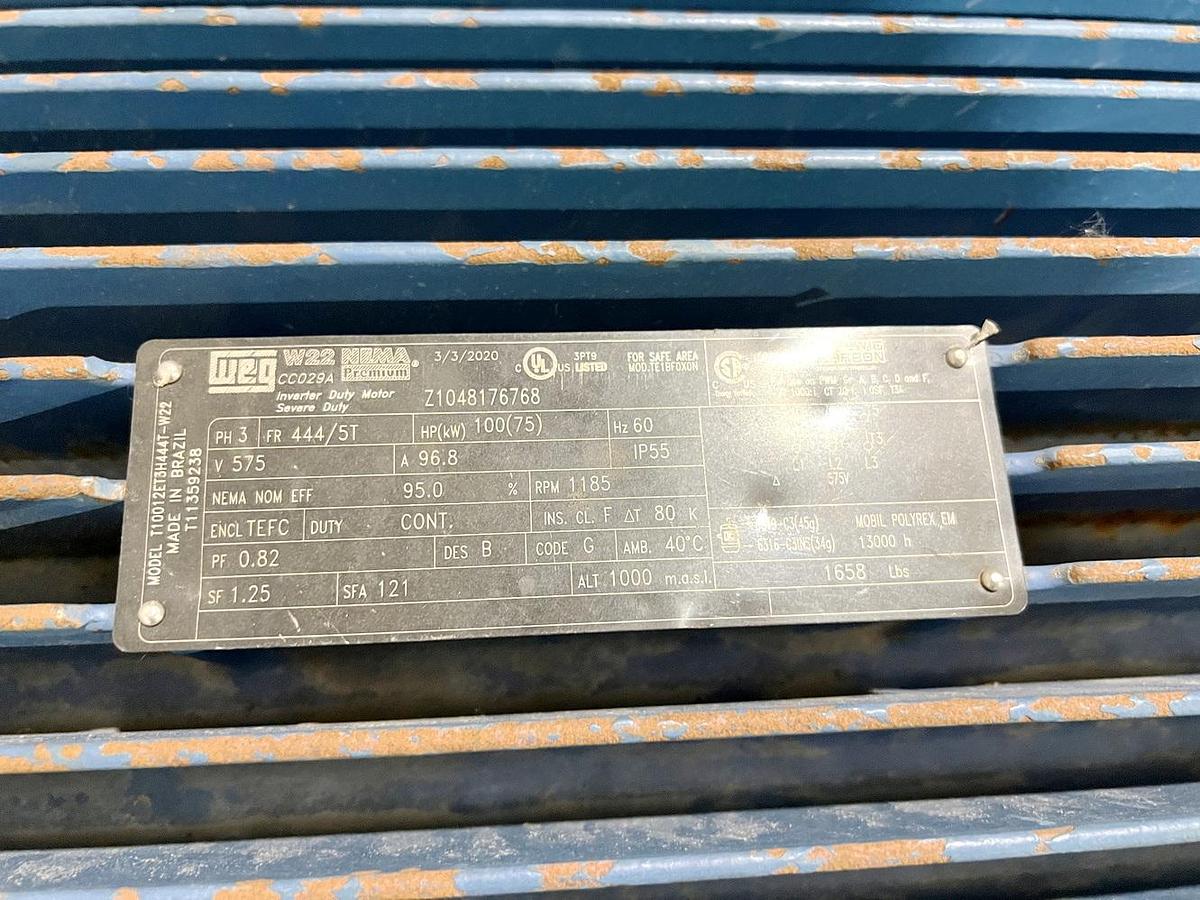 Used Used Caloris MVR Heated Forced Circulation Evaporator System