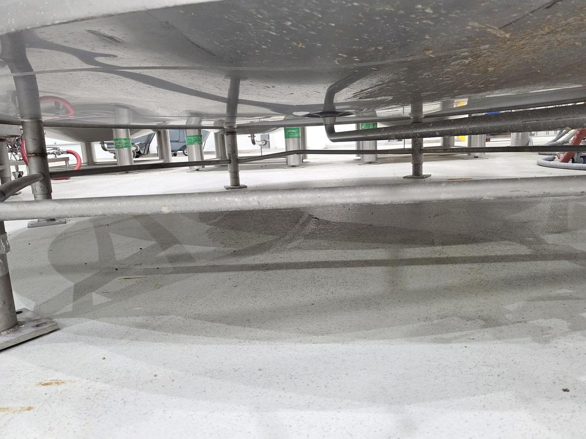 Used Used 7500 Gallon DCI Jacketed Tank, 304 Stainless Steel