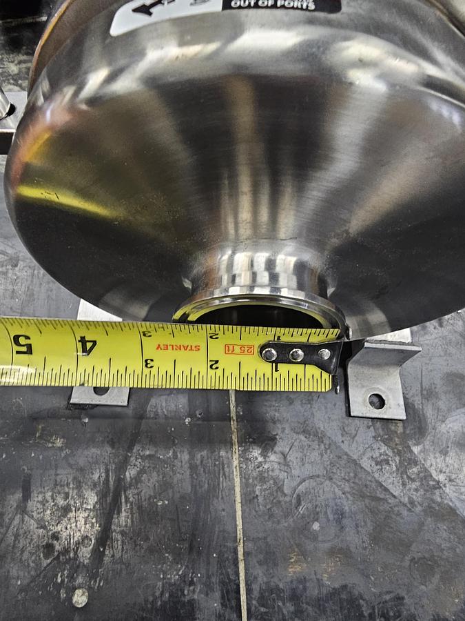 Used Used Top-Flo Centrifugal Pump, 2" X 1.5", 5 HP