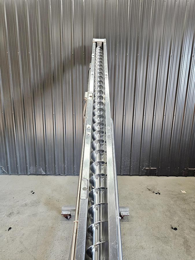 Used Harry Davis NY - Lot 221A - SS Auger Elevator