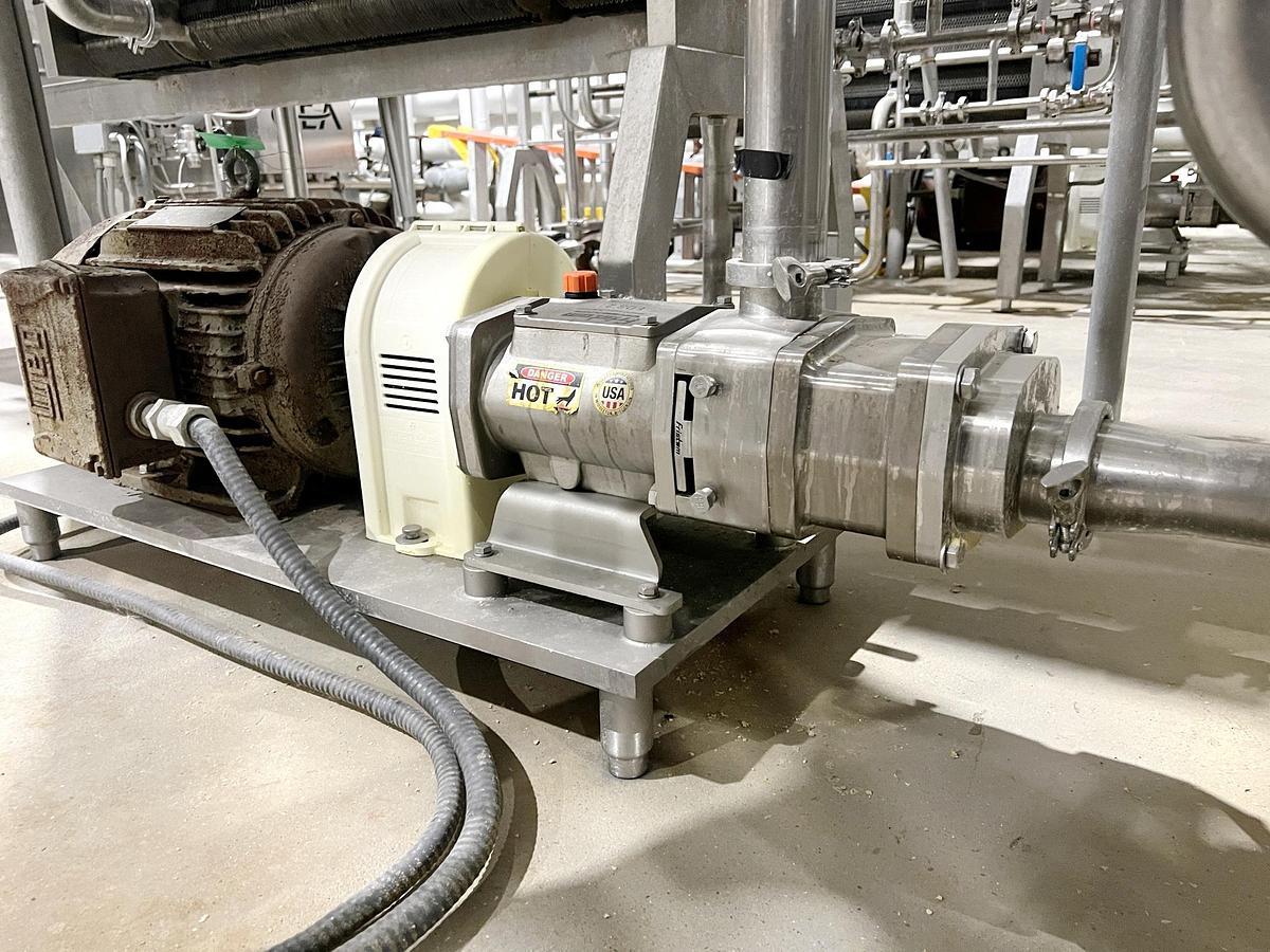 Used Used Fristam Twin Screw Pump, Model FDS2
