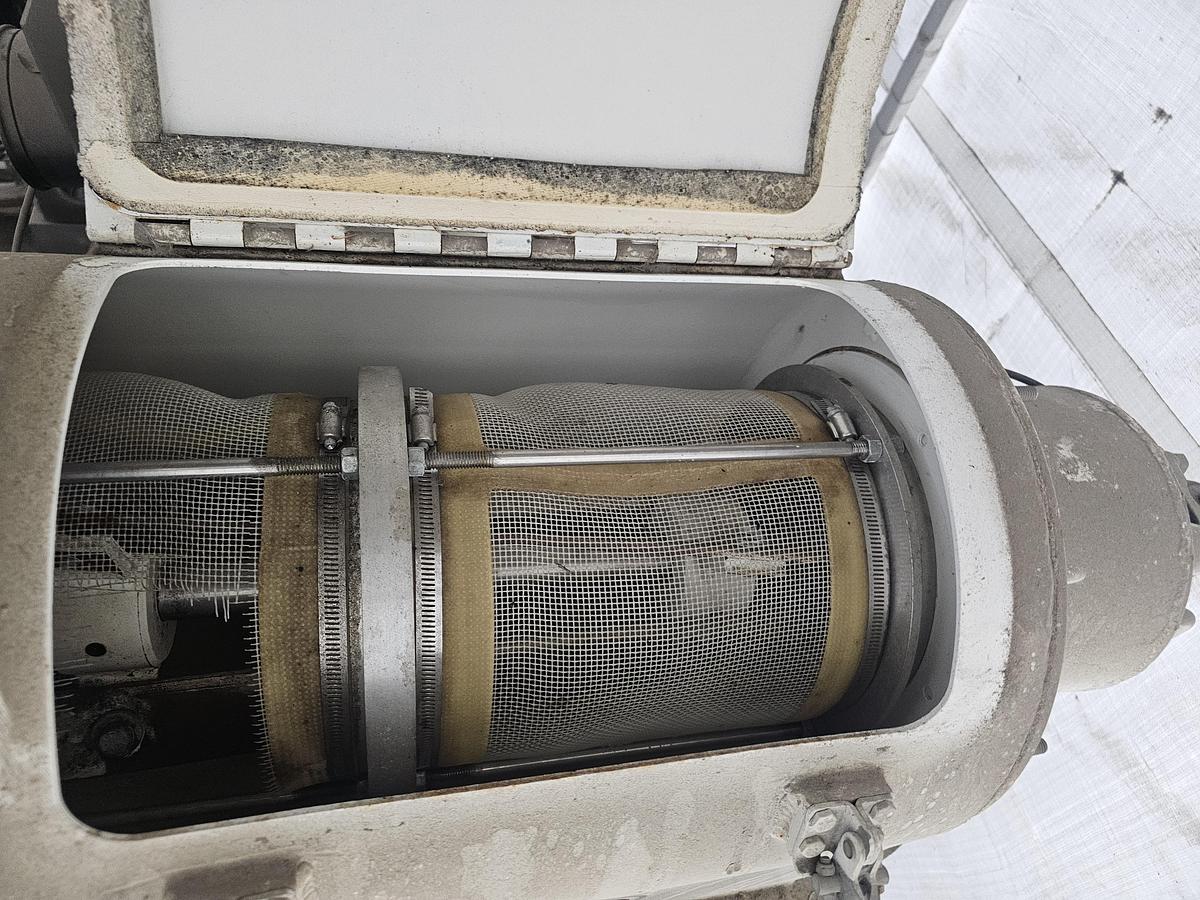 Used Used Shick Centrifugal Sifter with Rotary Valve & Dust Collector