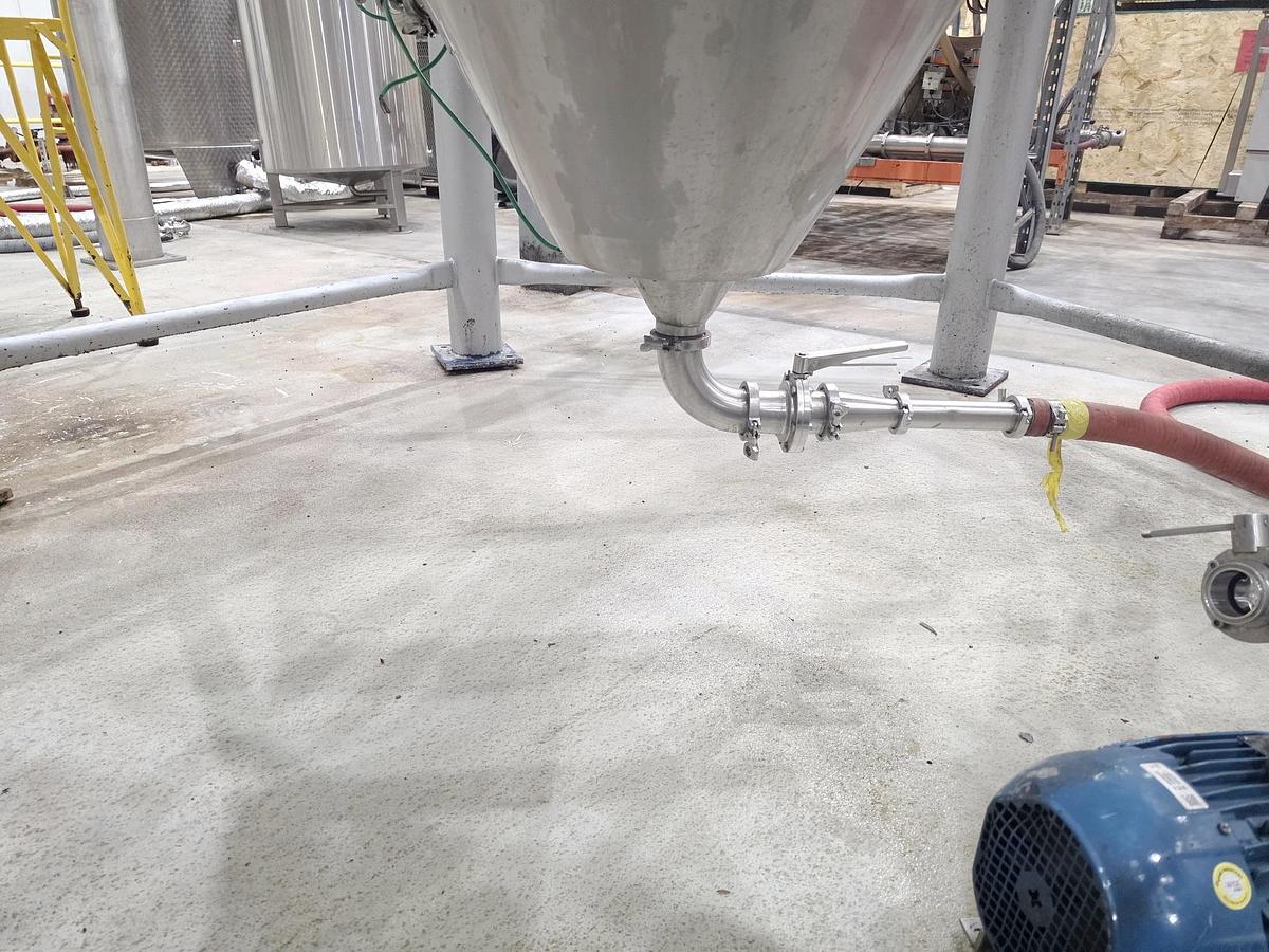 Used Used 10,000 Gallon Feldmeier Jacketed Tank (Reactor), 304 Stainless Steel