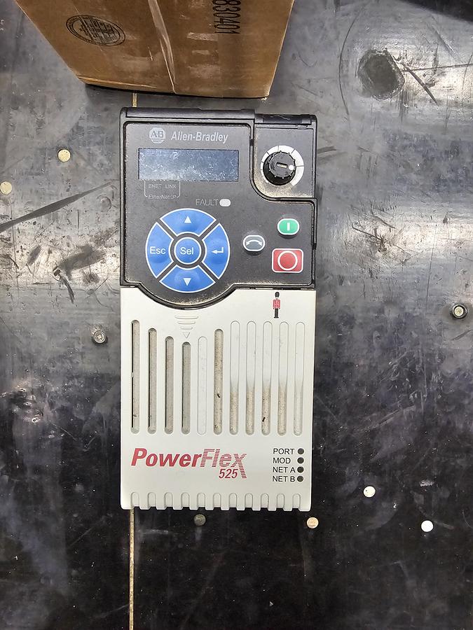 Used Used Allen-Bradley Variable Frequency Drive, Model 25B-E1P7N104, 1 HP, 460-600V