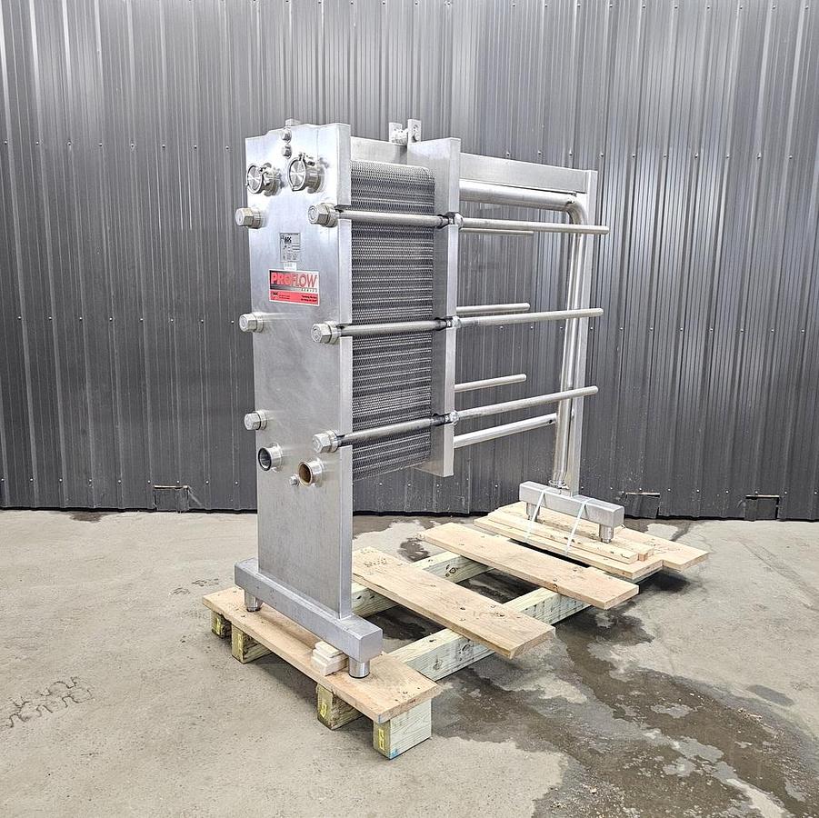 Used Used AGC Plate Heat Exchanger, Sanitary