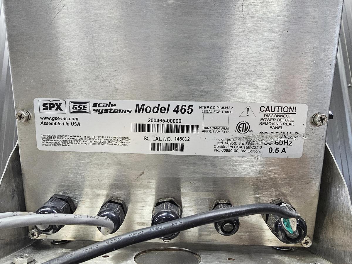 Used Used Sine Lobe Pump, Model 135, with Scale