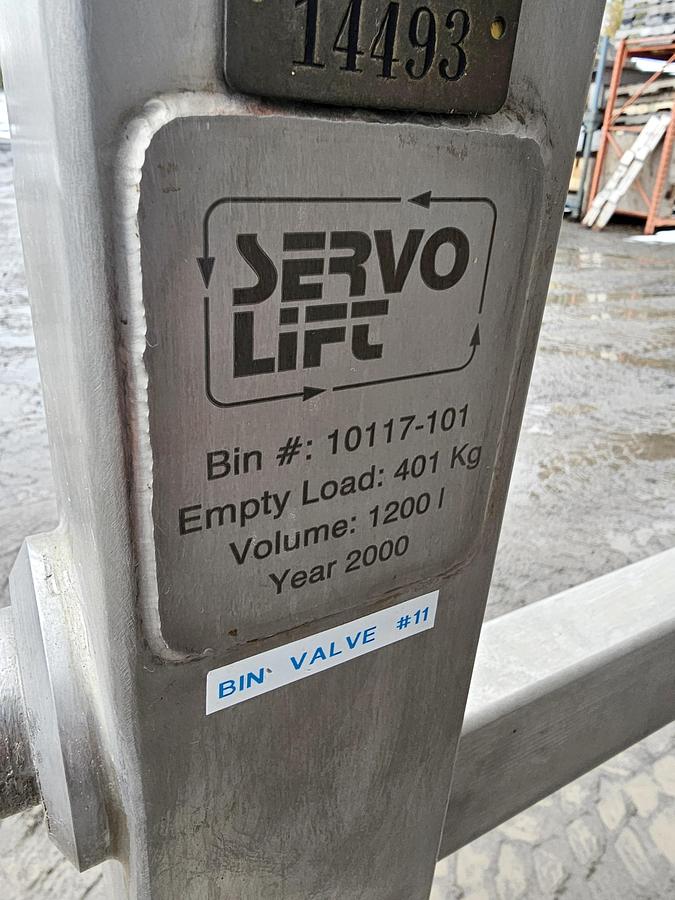 Used Used 310 Gallon Tank (Tote), Stainless Steel