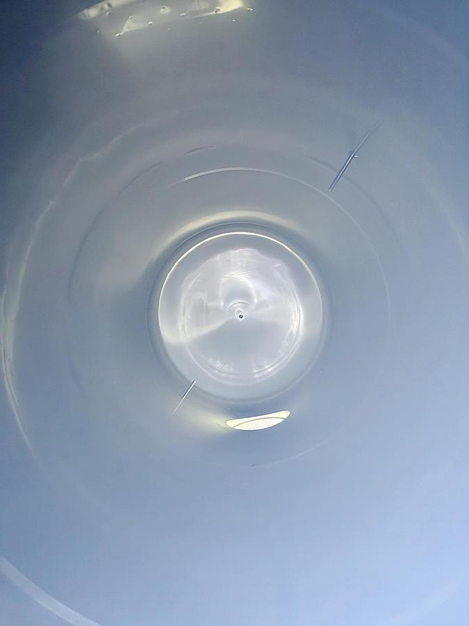 Used Used 2480 Gallon Jacketed Tank, 304 Stainless Steel