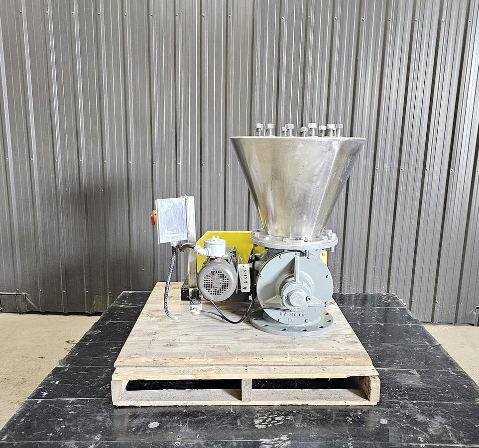 Used Used Rotary Air Lock Valve, 10" X 10"