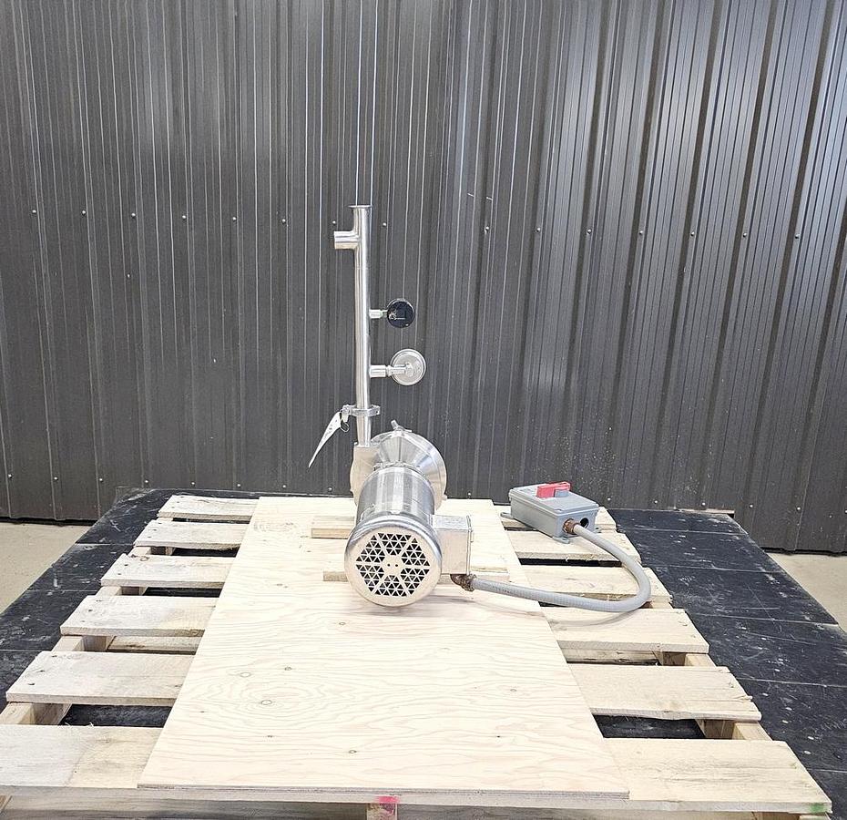 Used Used Fristam Centrifugal Pump, 2" X 1.5", 1.5 HP