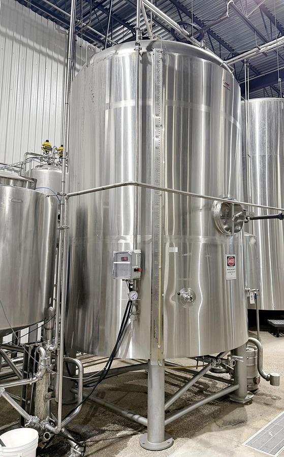 Used Used 3600 Gallon Jacketed Tank (Reactor), 304 Stainless Steel