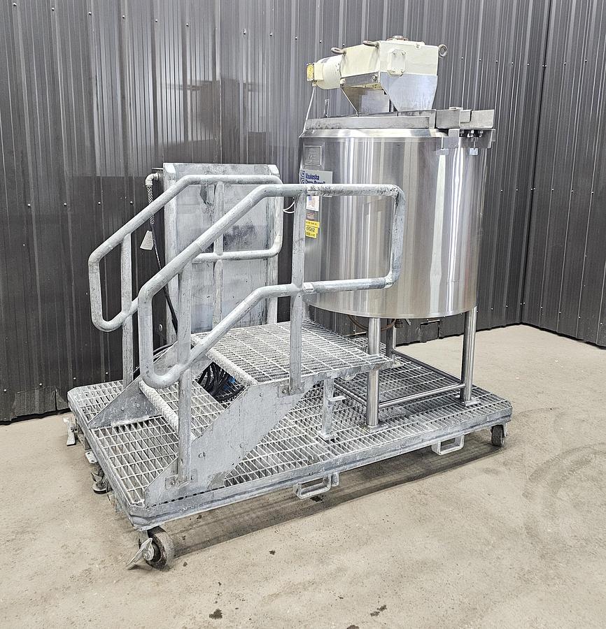 Used Amplio Auction - Lot 54 Stainless steel mixing tank