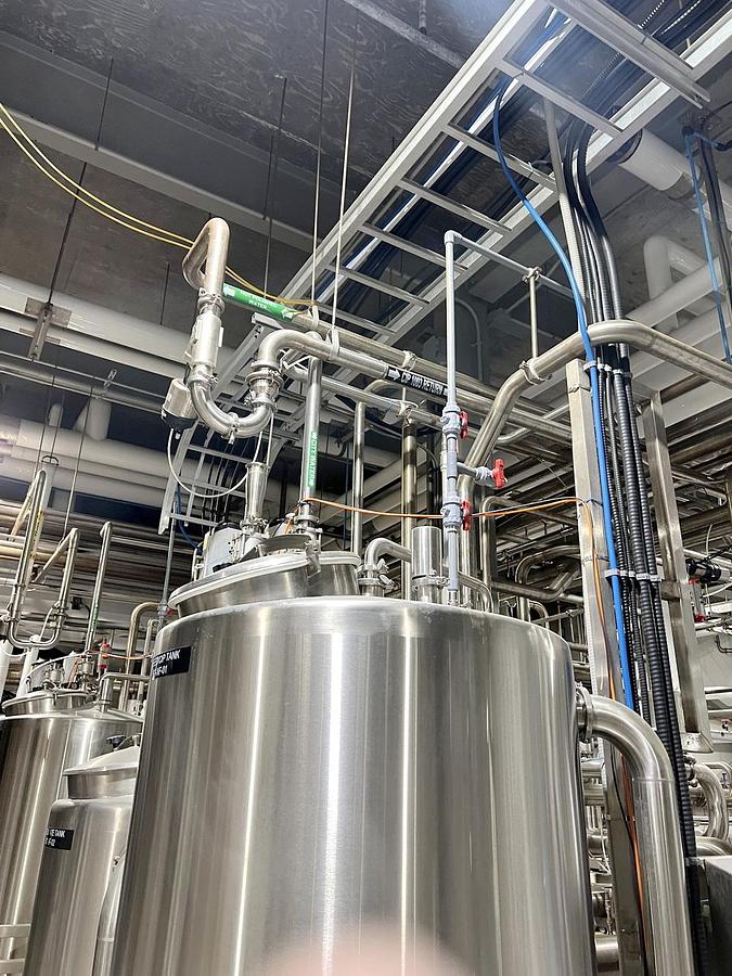 Used Used 4 Stage Nano Filtration System, With Pumps, Heat Exchanger, Tanks