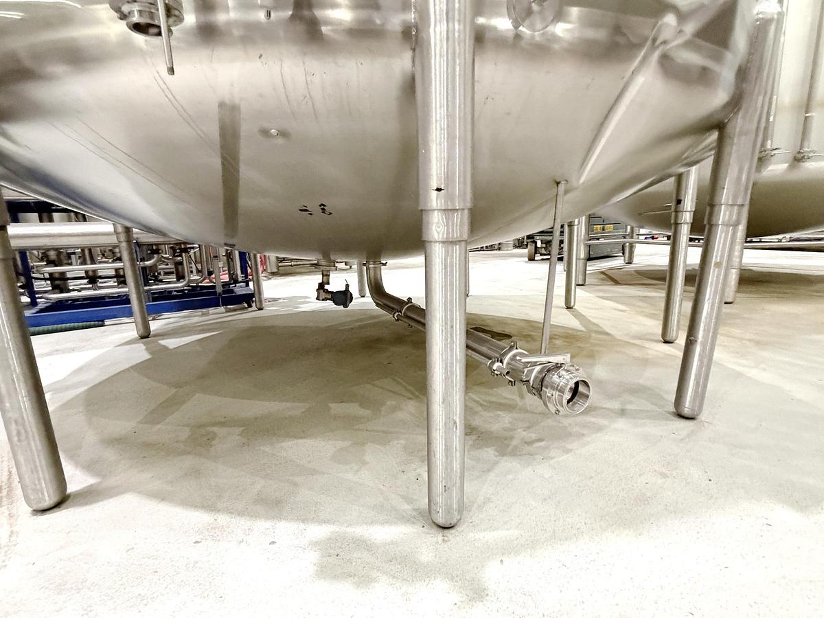 Used Used 17,000 Gallon DCI Tank, 304 Stainless Steel