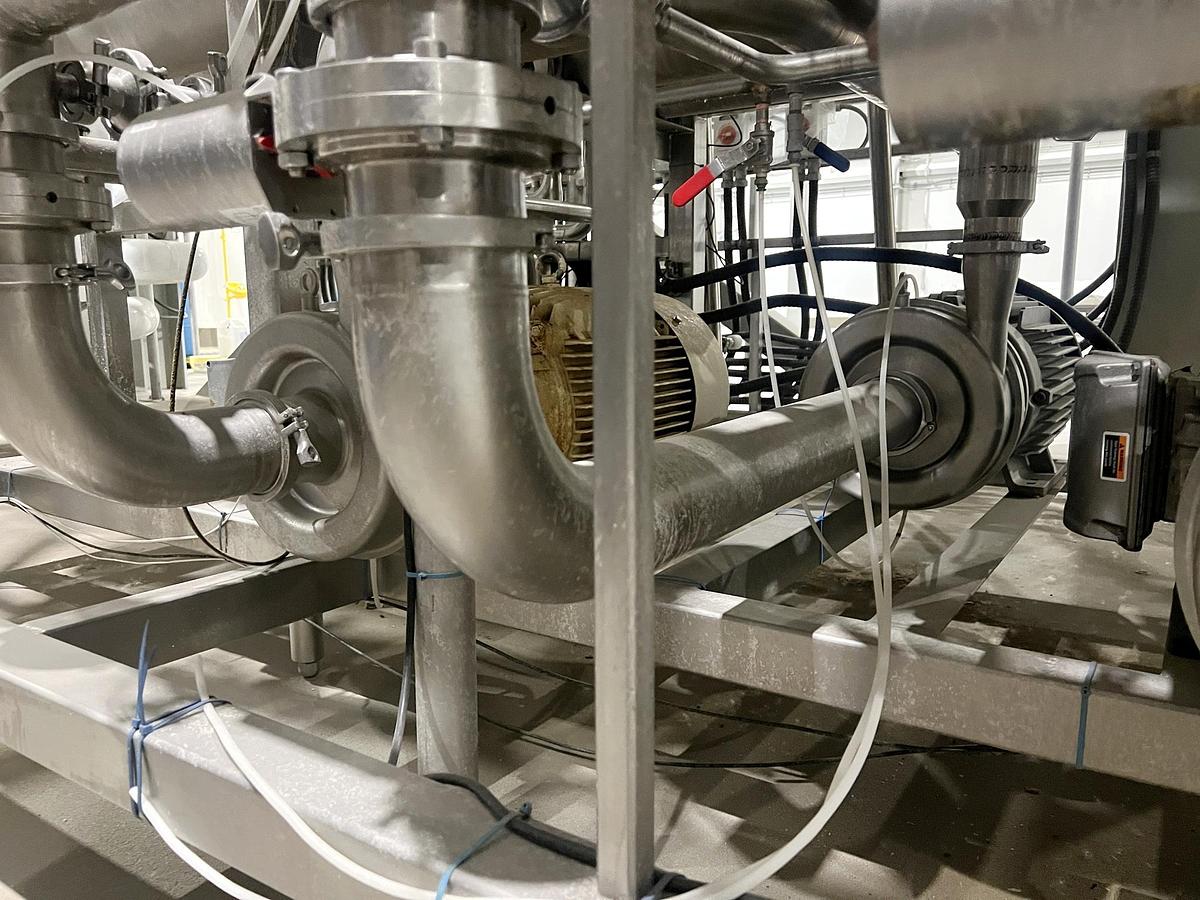 Used Used Ultrafiltration Skid (UF2) - 9 Stage Ultrafiltration System