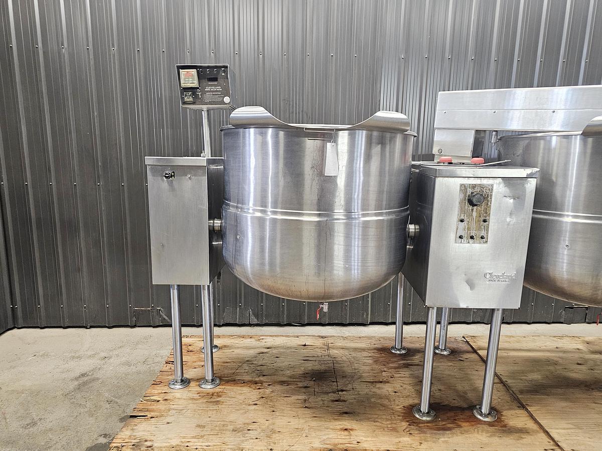 Used Pair of Vulcan kettles