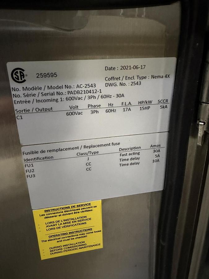 Used Used CIP System