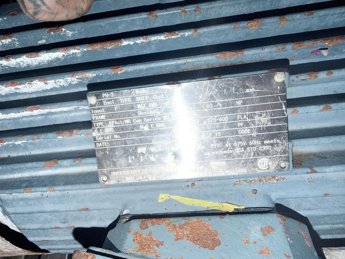 Used Used 13,208 Gallon Tank, 304 Stainless Steel, With Heat Exchanger & Pump