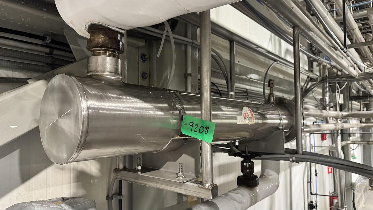 Used Used Enerquip Heat Exchanger, Tube & Shell