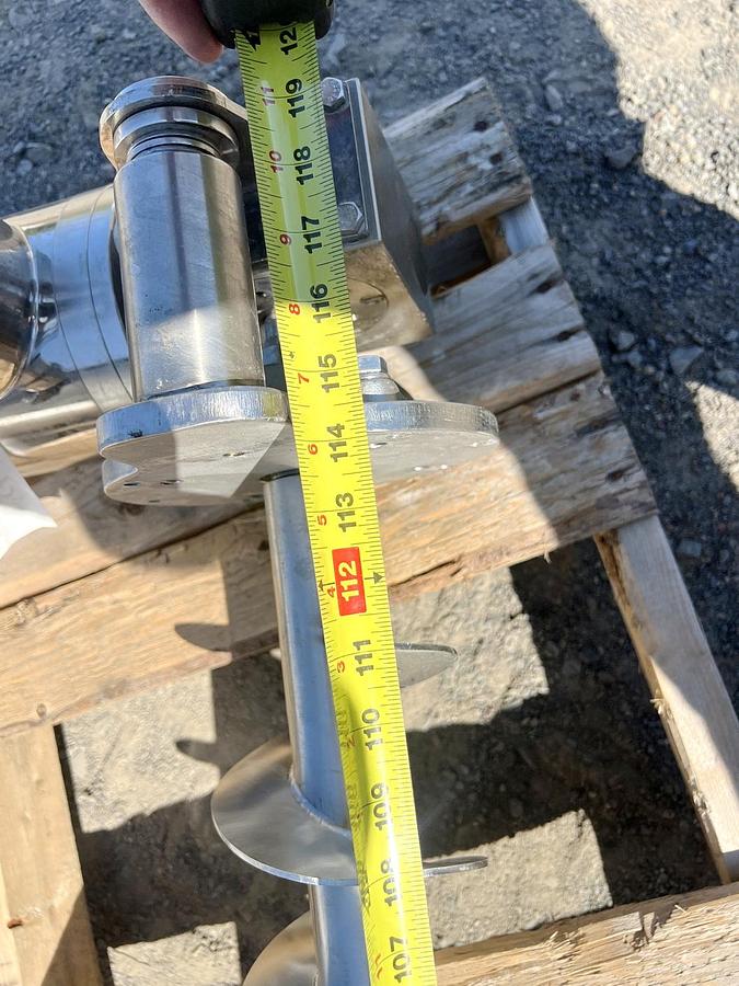 Used Used Mikro Pulverizer Hammermill, Swinging Hammers, 60 HP , With Screw Conveyor