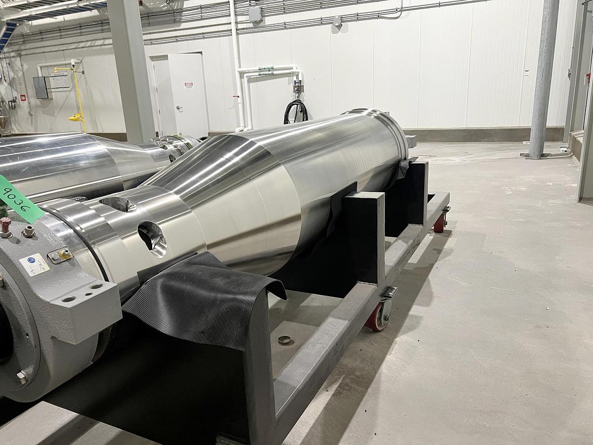 Used Unused GEA Westfalia Protein Master CF 7000 Rotating Assembly