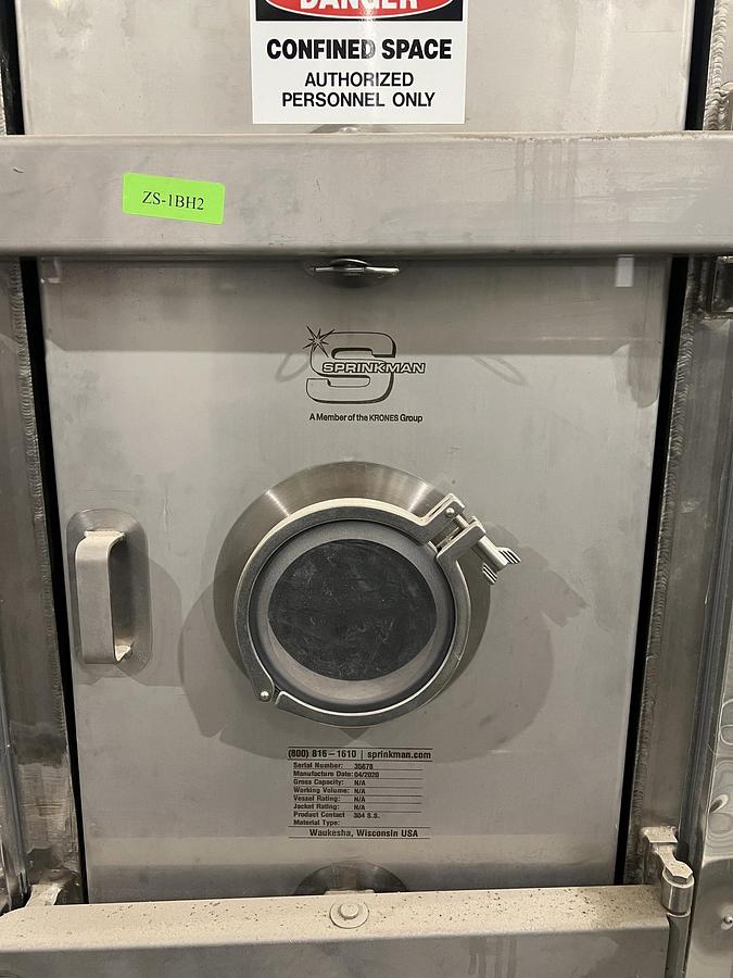 Used Used Mariott Walker - Model 14T-4-2C-2BH Spray Dryer