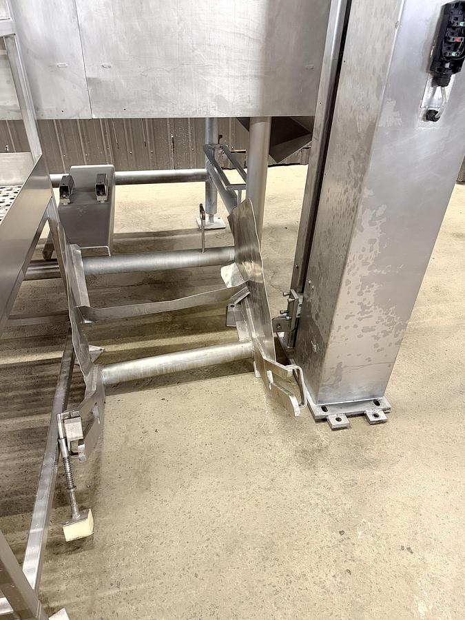 Used Used Mepaco HDouble Ribbon Blender, 15 Cubic Feet