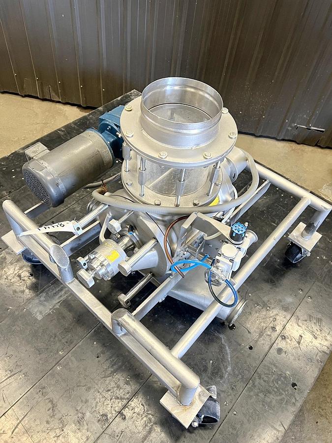 Used Used GEA Rotary Air Lock Valve, 8'' x 8''