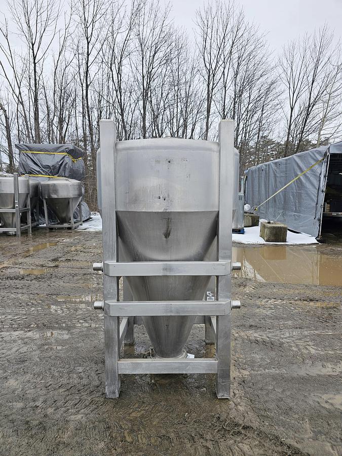 Used Used 310 Gallon Tank (Tote), Stainless Steel