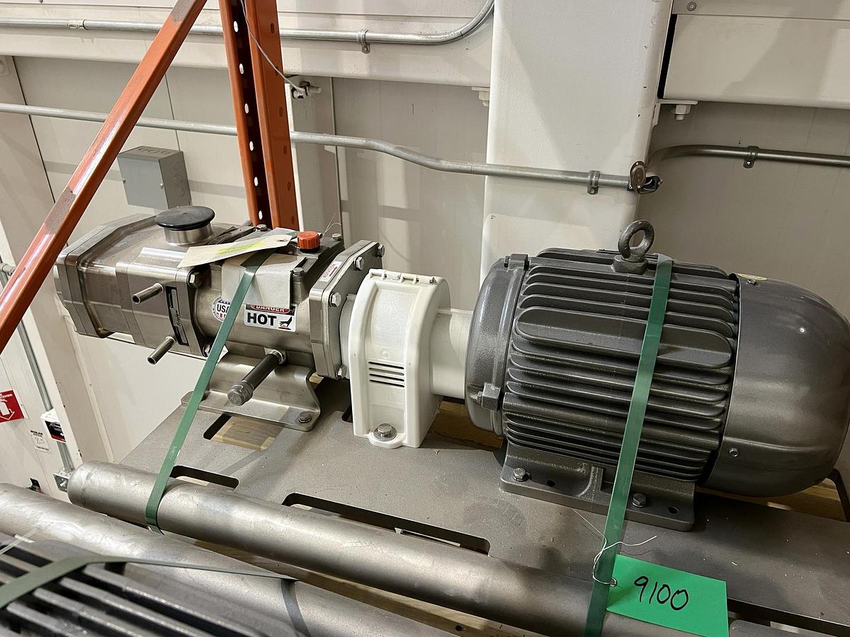 Used Unused Fristam Twin Screw Pump, Model FDS2