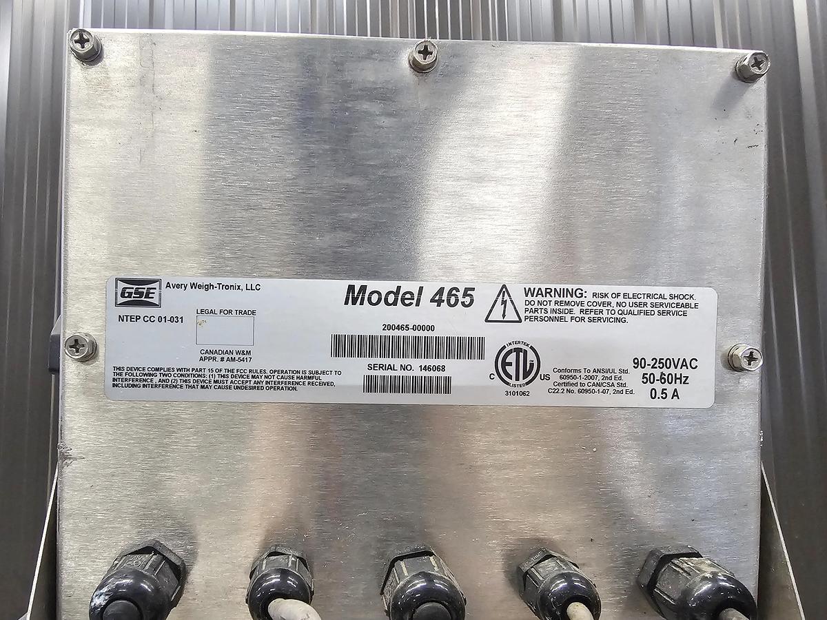 Used Used Sine Lobe Pump, Model 135, with Scale