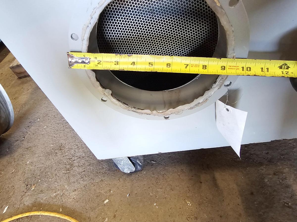 Used Used Airex Dust Collector, With 3 HP Fan