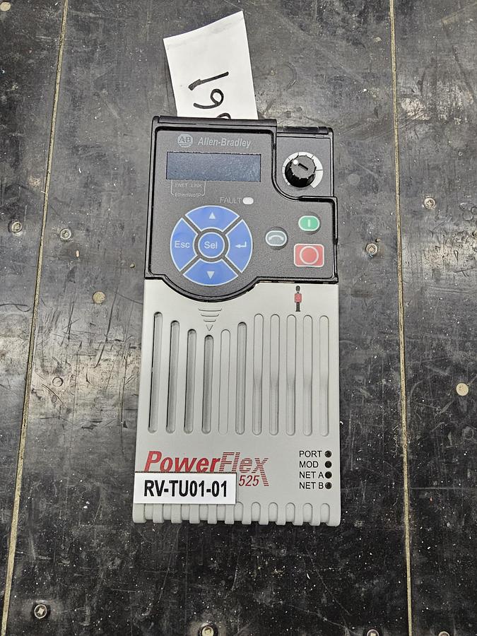Used Used Allen-Bradley Variable Frequency Drive, Model 25B-E1P7N104, 1 HP, 460-600V