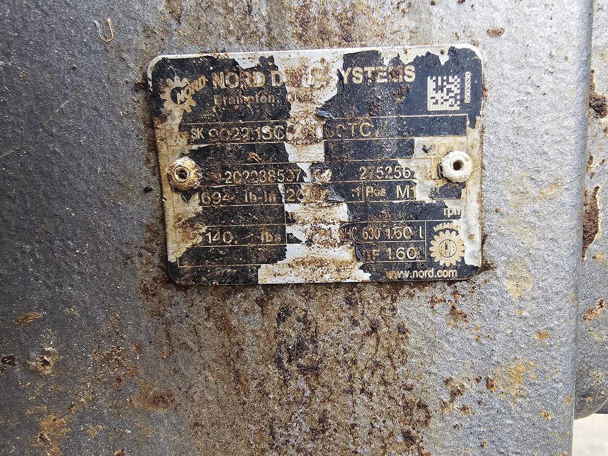 Used Used Law Marot Milpro screw conveyor, 10'' Wide x 360'' Long