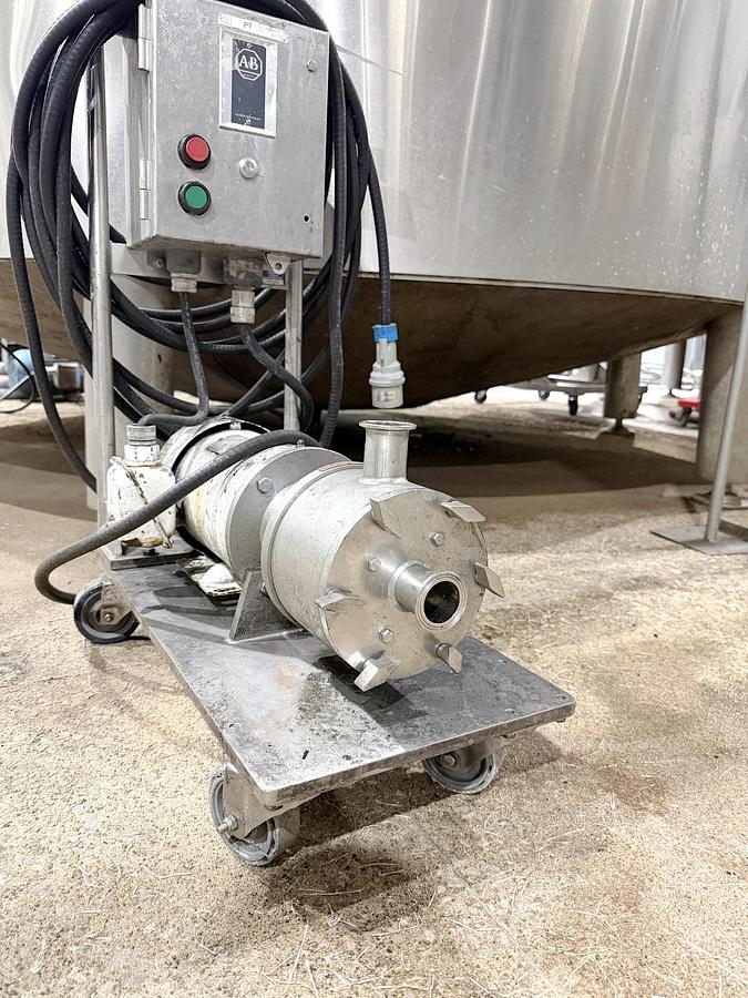 Used Used Silverson In-Line Homogenizer, 2 HP