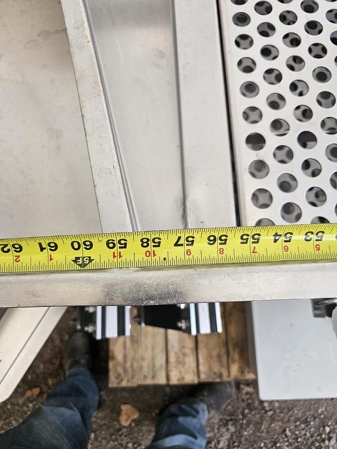 Used Used Key Iso-Flo Vibratory Feeder, '' Wide X '' Long