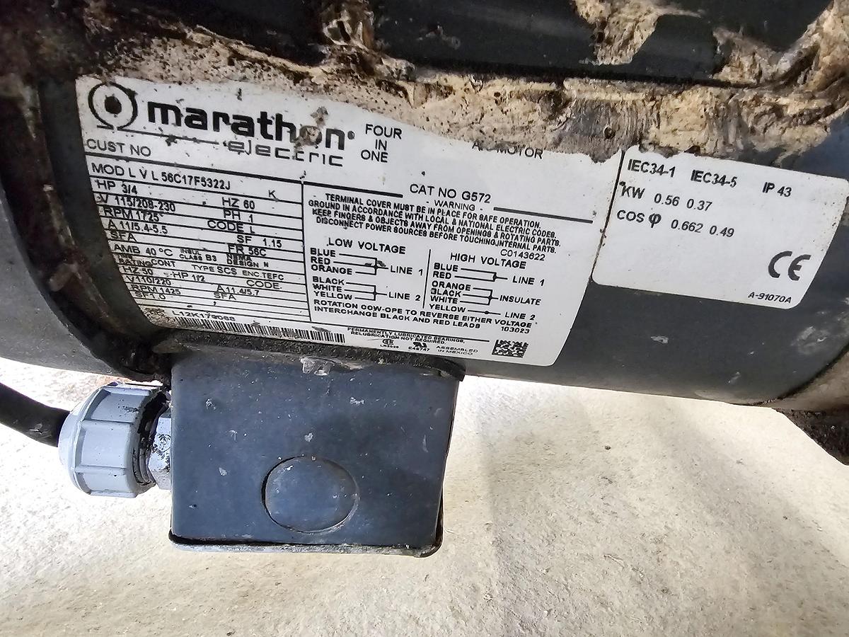 Used Used Fortress Phantom Metal Detector with Belt Conveyor and label applicator