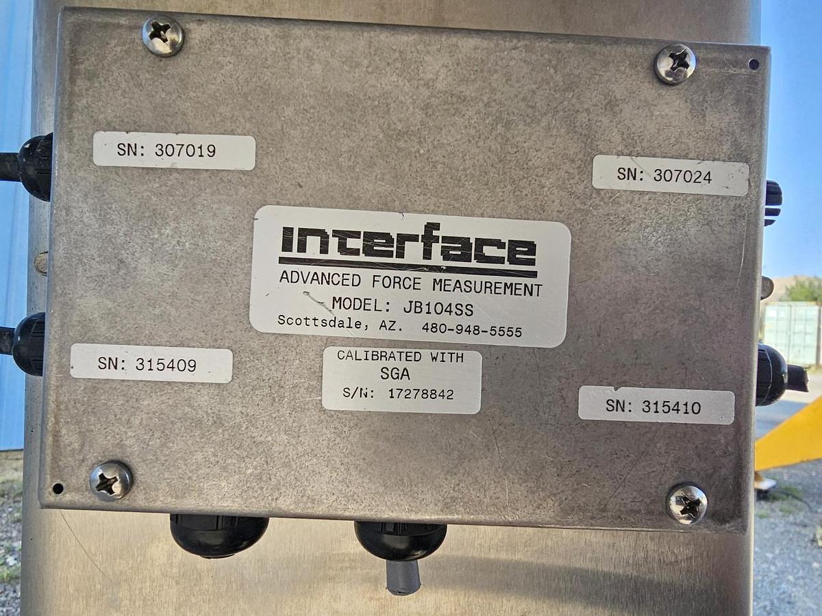 Used West Auction California - Lot A-1002 2500 gallon jacketed mix tank