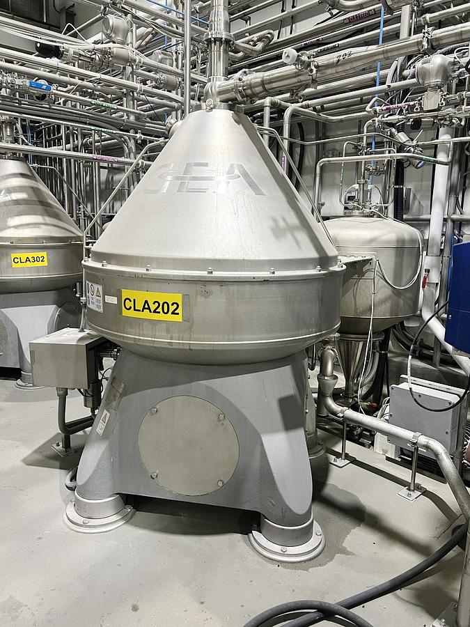 Used Used GEA Westfalia Disc Stack Centrifuge, Model SSI-300-06-772