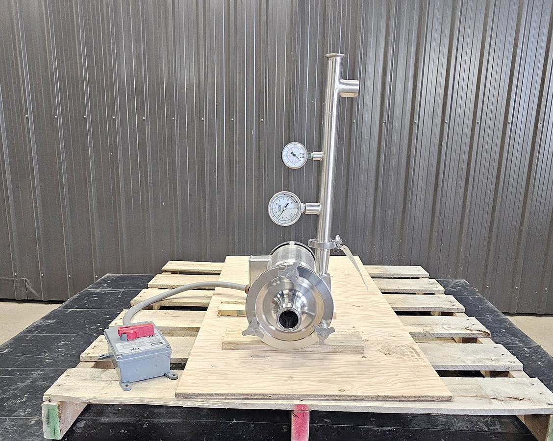 Used Used Fristam Centrifugal Pump, 2" X 1.5", 1.5 HP