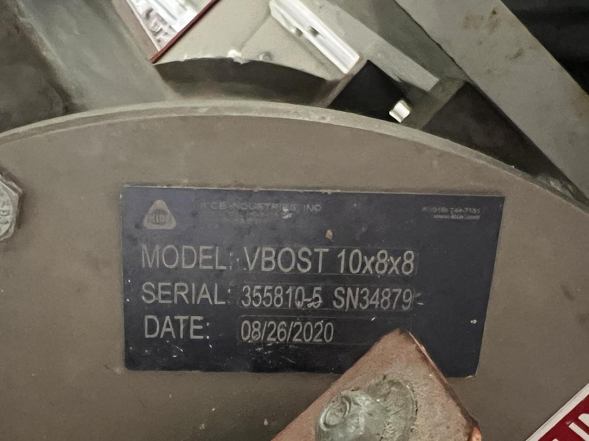 Used Used Kice Venturi Jet Filter, With Rotary Airlock, with Blower