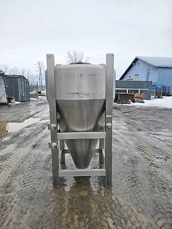 Used Used 310 Gallon Tank (Tote), Stainless Steel