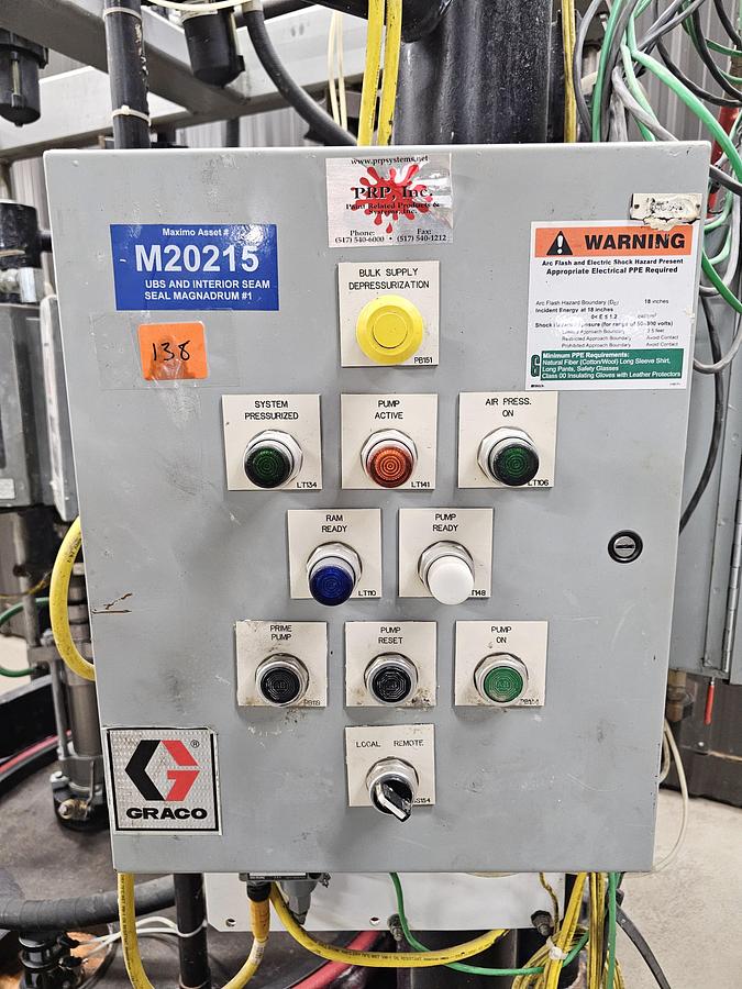 Used Used Graco Uni-Drum Bulk Supply System 🔴 Liquidation Sale – All Offers Considered