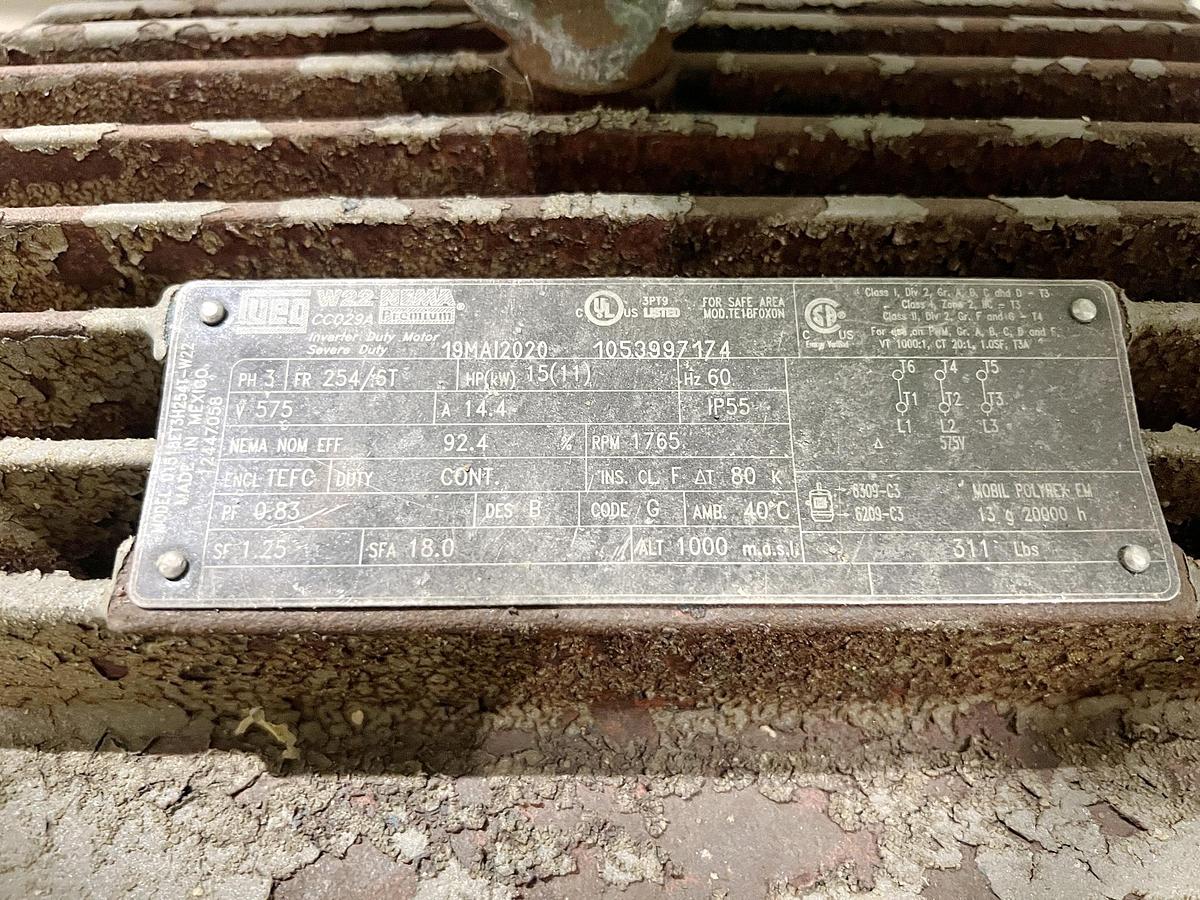 Used Used Fristam Twin Screw Pump, Model FDS2