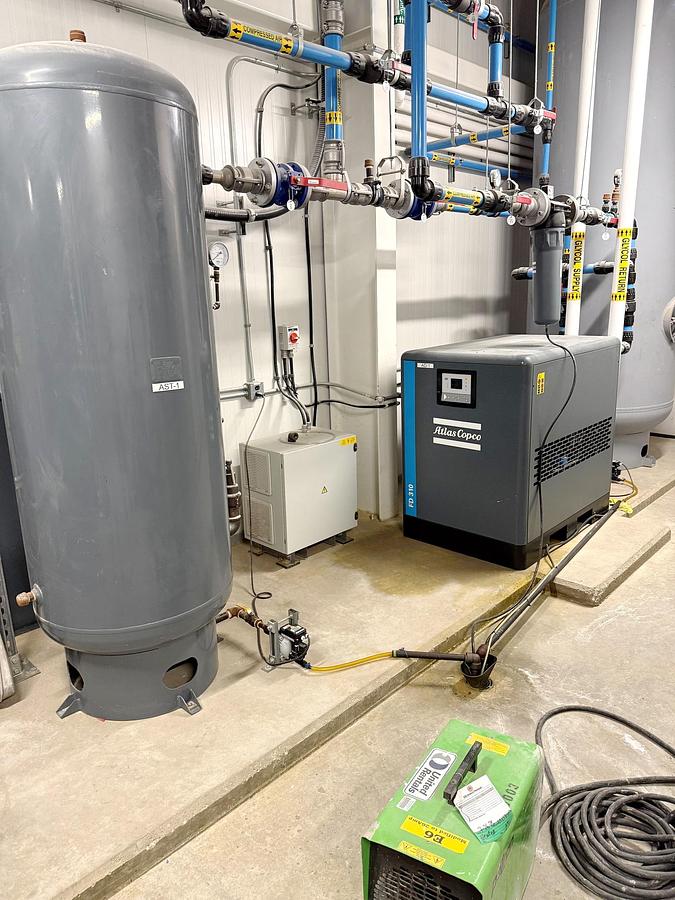 Used Used Atlas Copco GA110VSD Compressor Package