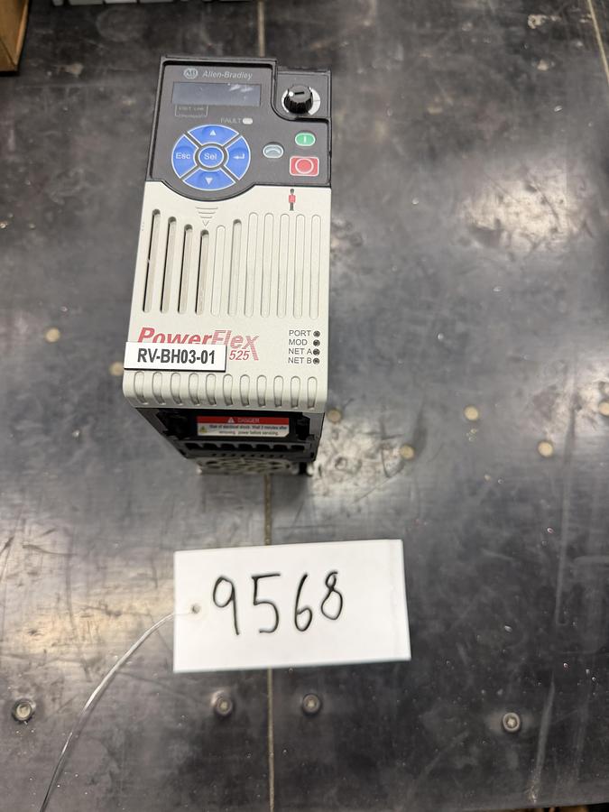 Used Used Allen-Bradley Variable Frequency Drive, Model 25B-E1P7N104, 1 HP, 460-600V