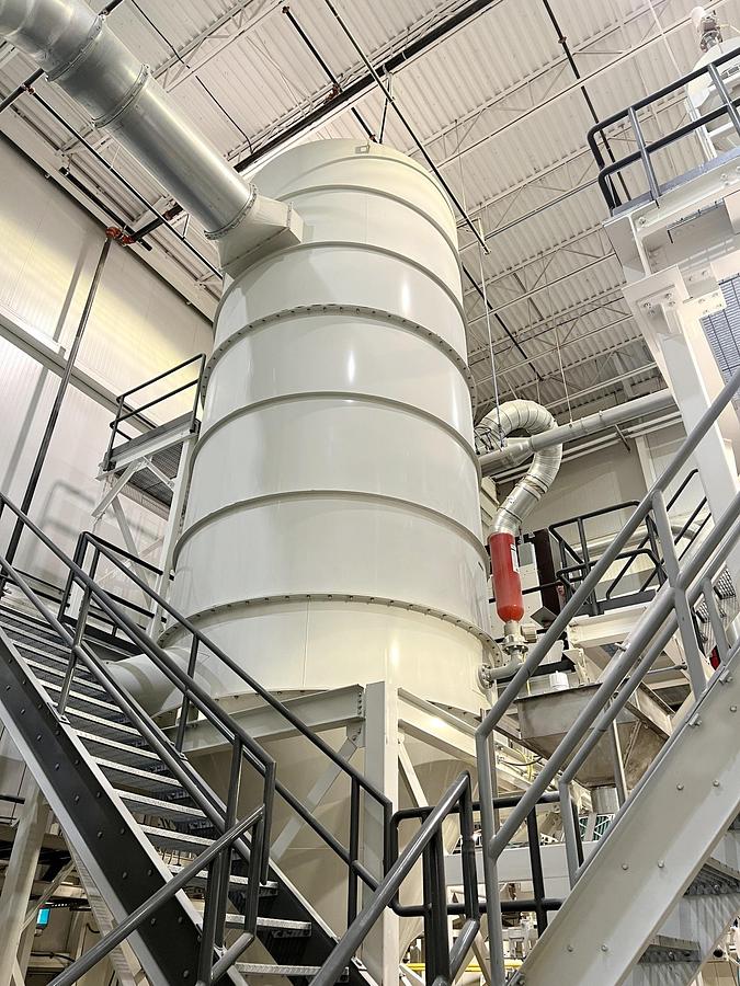 Used Used Kice XP Venturi Jet Filter, With Rotary Airlock & Fan