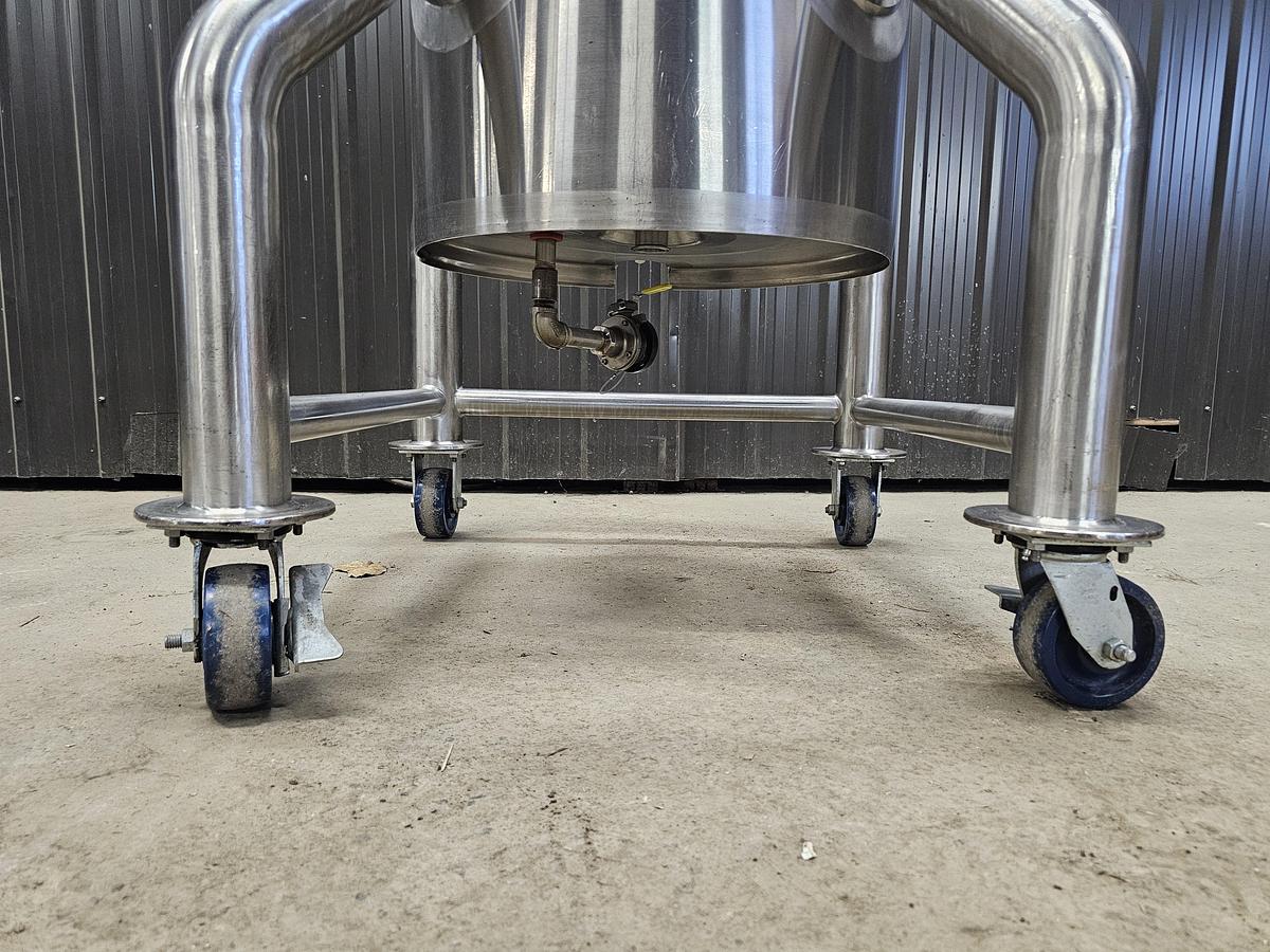 Used Used Lee Industries 55 Gallon Jacketed Tank, Stainless Steel