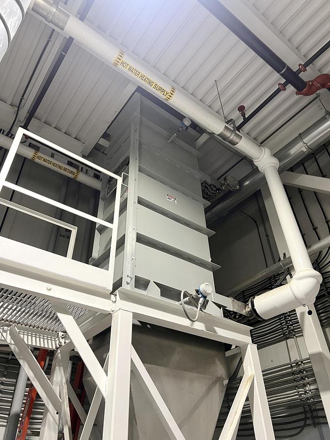 Used Used Solex Thermal Science Heat Exchanger, With Screw Conveyor